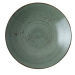 ELE RUSTIC D GREEN, COUPE PLATE 27CM, 29FUS334-05