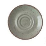 ELE RUSTIC GREEN, DOUBLE-WELL SAUCER 16CM, 51RUS010-02
