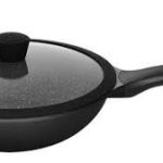 Wok 28cm Fair Cooking Black with Lid, 33KEMW 002