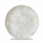 Studio Prints Kintsugi Agate Grey Evolve Coupe Plate 8.67"