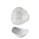 Kintsugi Pearl Grey Lotus Bowl, 18.5cm, KTPGTRB71