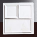 SQUARE PLATE 5.5 13.2X1 CM (7919)