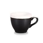 Monochrome Onyx Black Expresso Cup, 10 Cl 3.5 Oz, MOBKCEB91