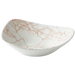 STUDIO PRINTS KINTSUGI CORAL LOTUS BOWL 7"