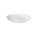 STONECAST BARLEYWHITE ORBIT OVAL COUPE PLATE 7.75"