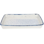 STONECAST HINTS INDIGO RECTANGLE BAKING DISH 21X13
