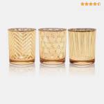 Tea Light Candle Holders gold